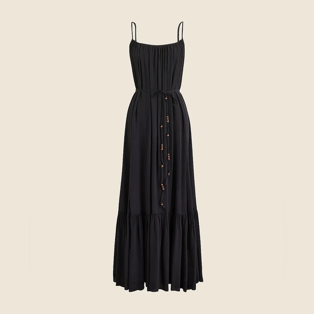 J. Crew black maxi dress